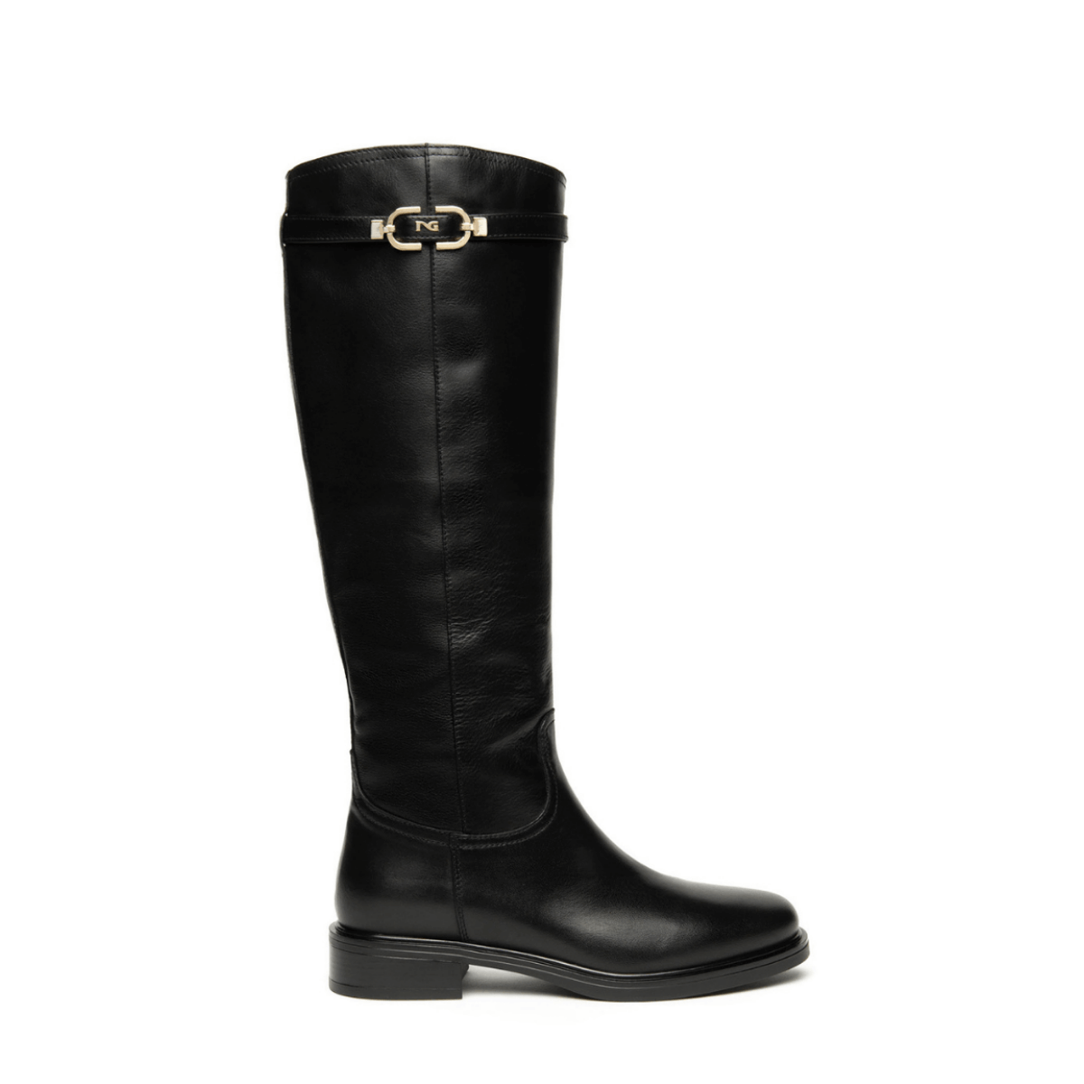 NERO GIARDINI STIVALE I514703D 100 PELLE NERO