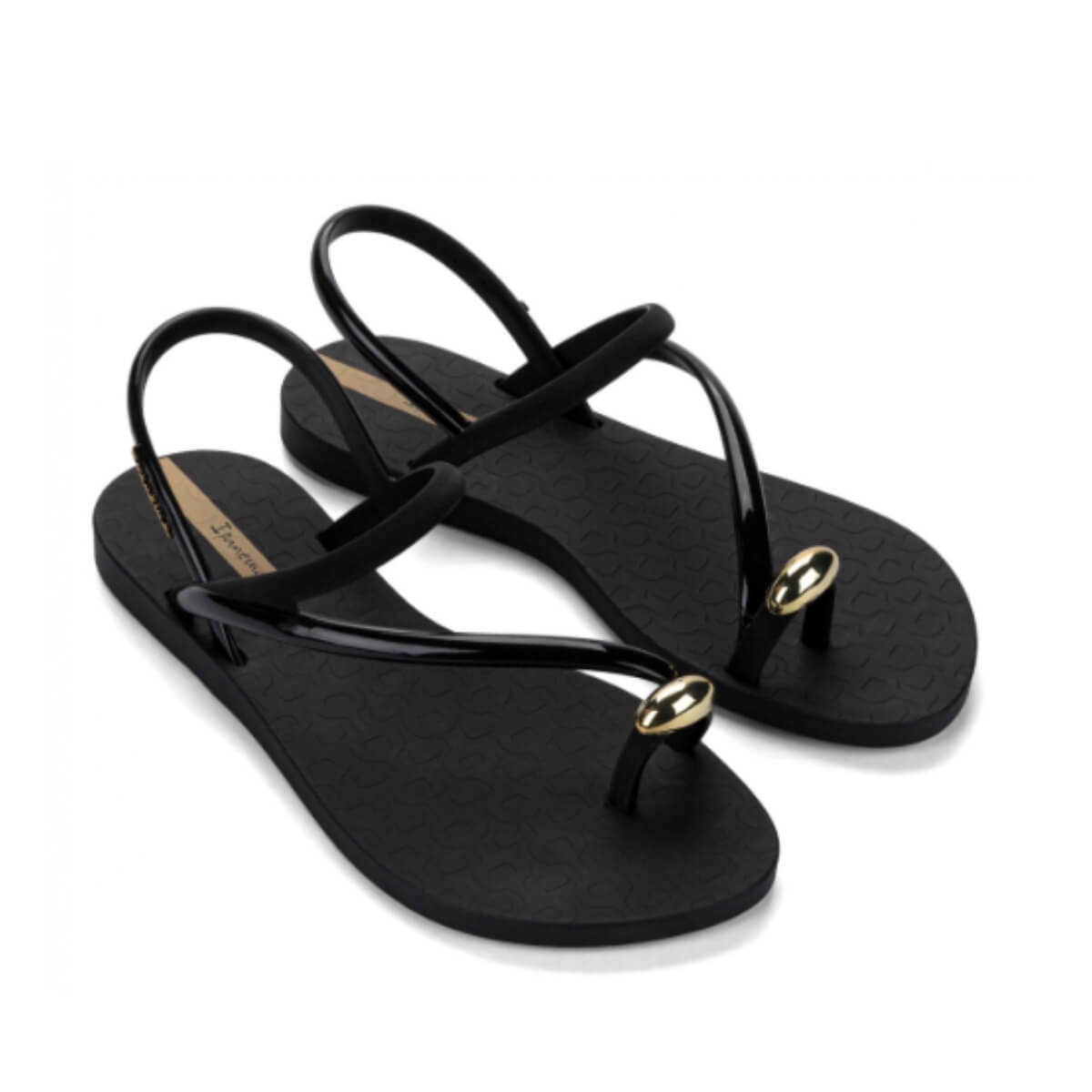 IPANEMA INFRADITO GLAM RING 27378 ACCESSORIO NERO
