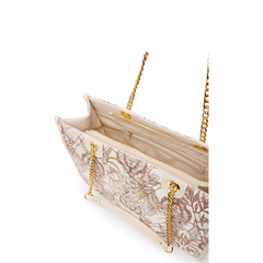 BRACCIALINI BORSA JACQUARD B18252 BEIGE