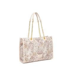BRACCIALINI BORSA JACQUARD B18252 BEIGE