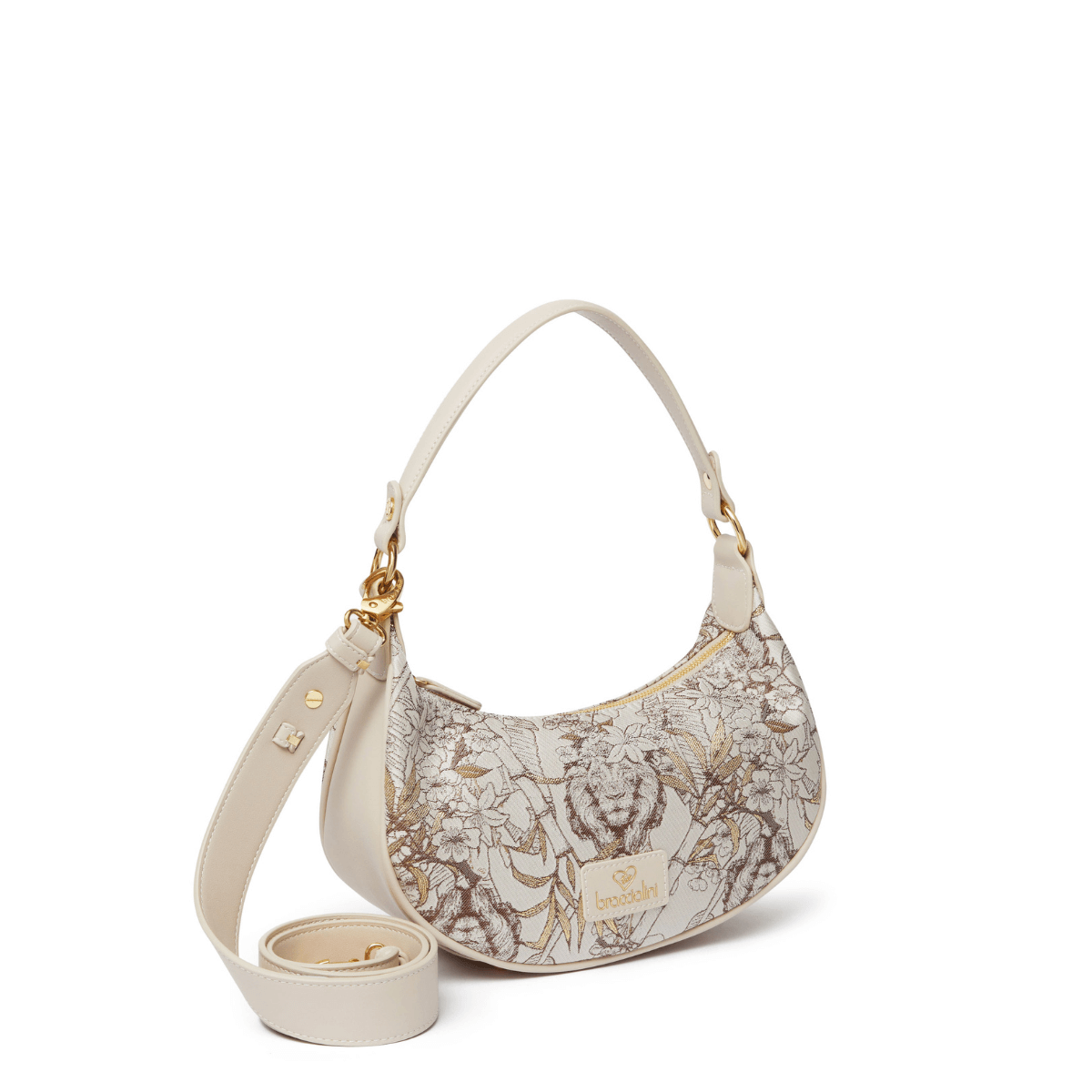 BRACCIALINI BORSA JACQUARD B18254 BEIGE