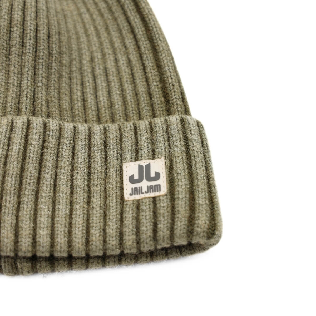 Berretto Jail Jam JA4723 verde militare in maglia
