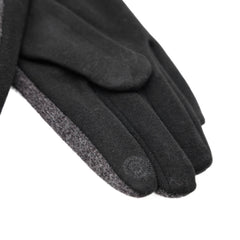 Guanti Jail Jam JA4763 nero grigio in maglia