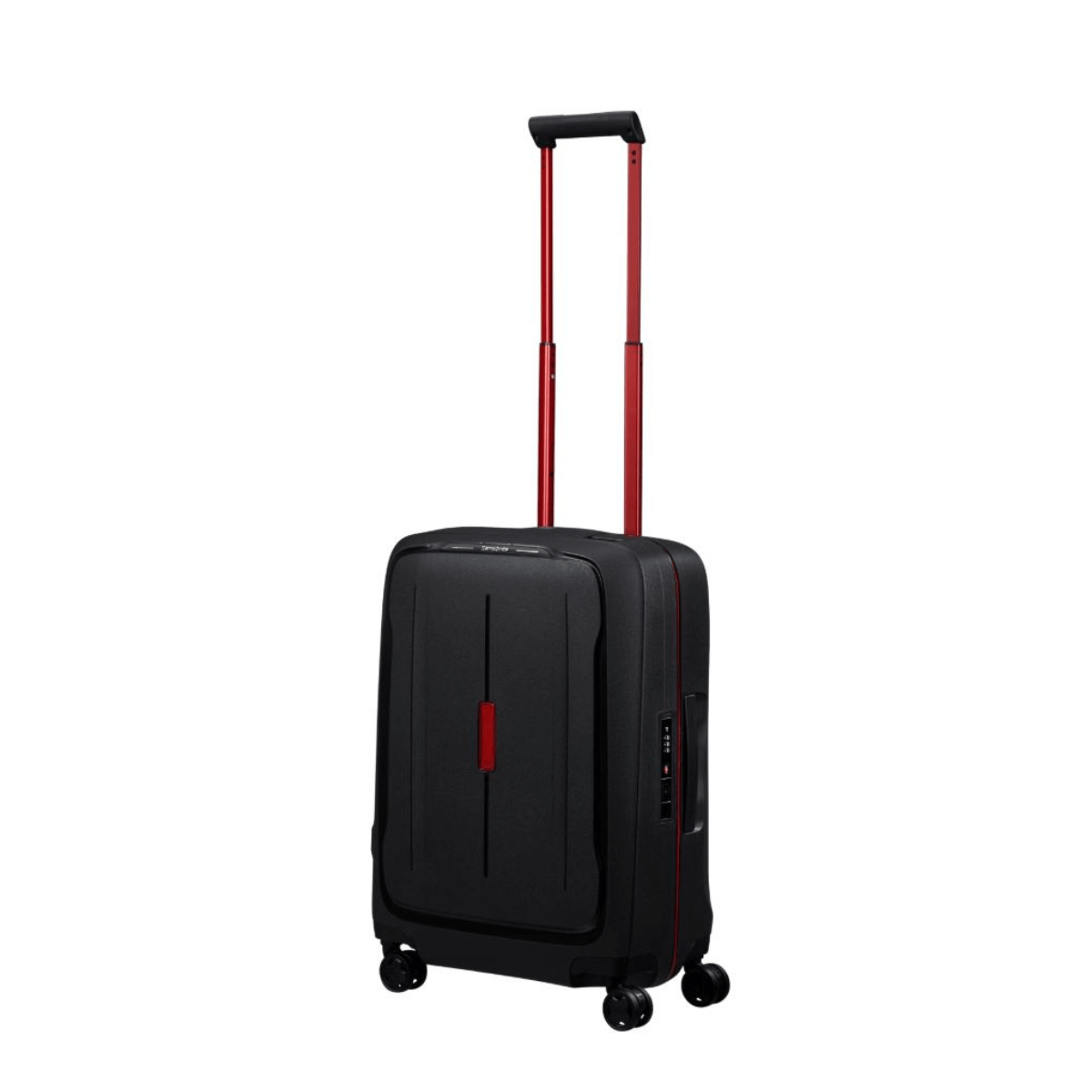 SAMSONITE BAGAGLIO A MANO KM0 001 18 ESSENS NERO\ROSSO