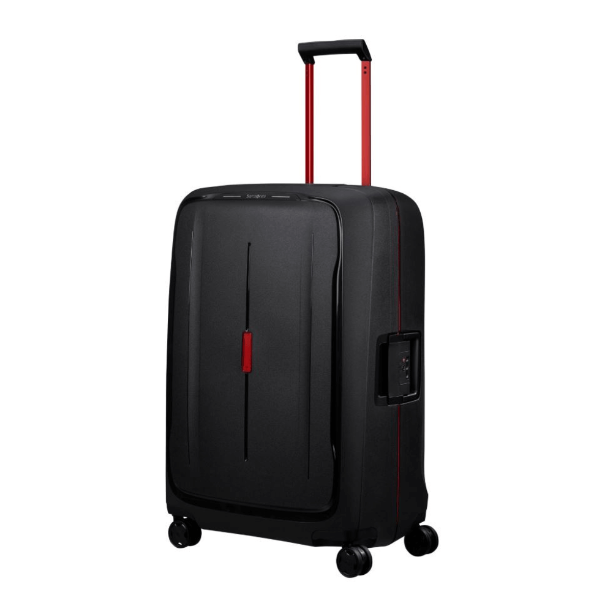 SAMSONITE TROLLEY MEDIO-GRANDE KM0 003 18 ESSENS NERO\ROSSO