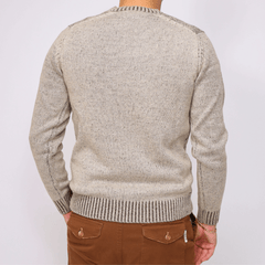 MARKUP MAGLIONE MK9900059 RICAMO BEIGE