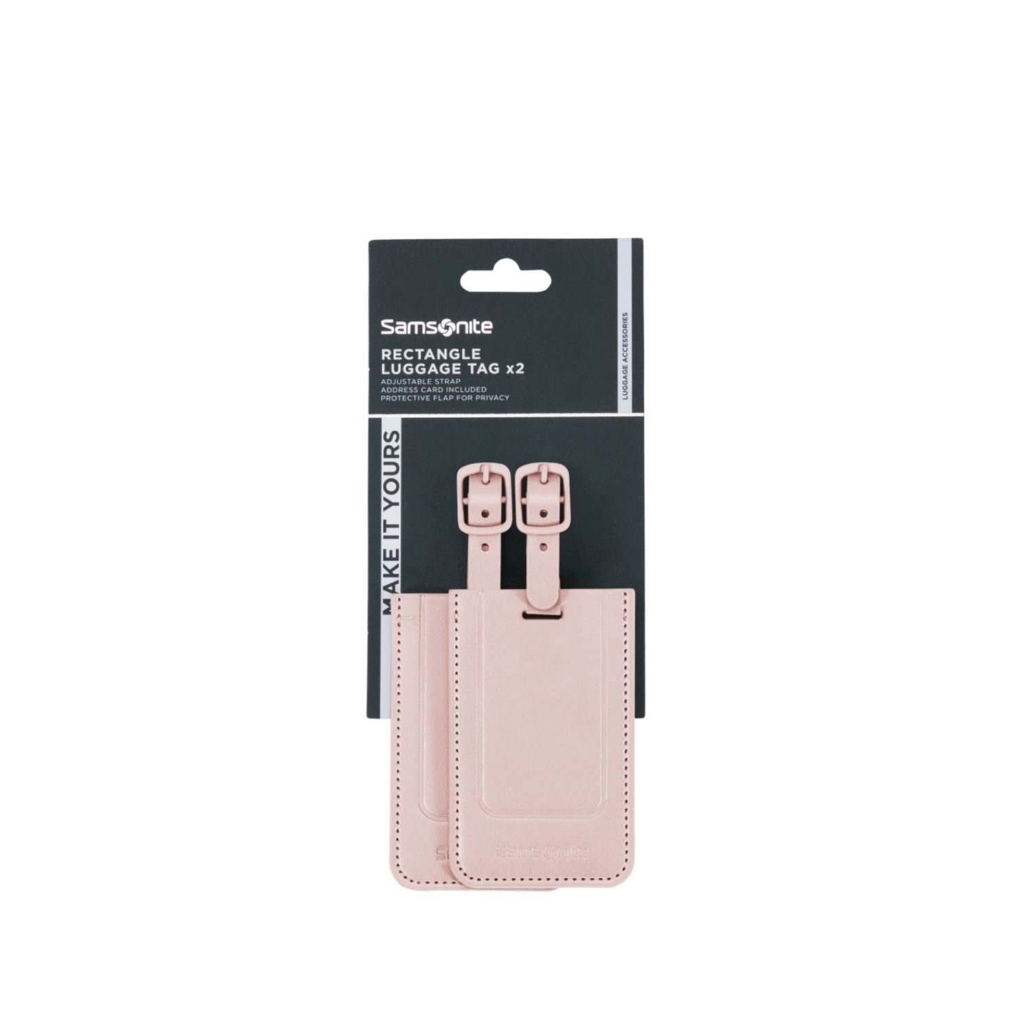Porta indirizzi Samsonite KR7 019 80 colore rosa in poliuretano