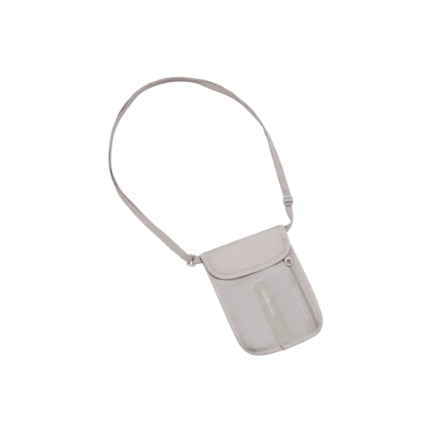 Busta con tracolla grigia Eclipse Grey con tasca sicura e protezione RFID