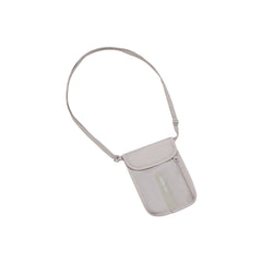 Busta con tracolla grigia Eclipse Grey con tasca sicura e protezione RFID