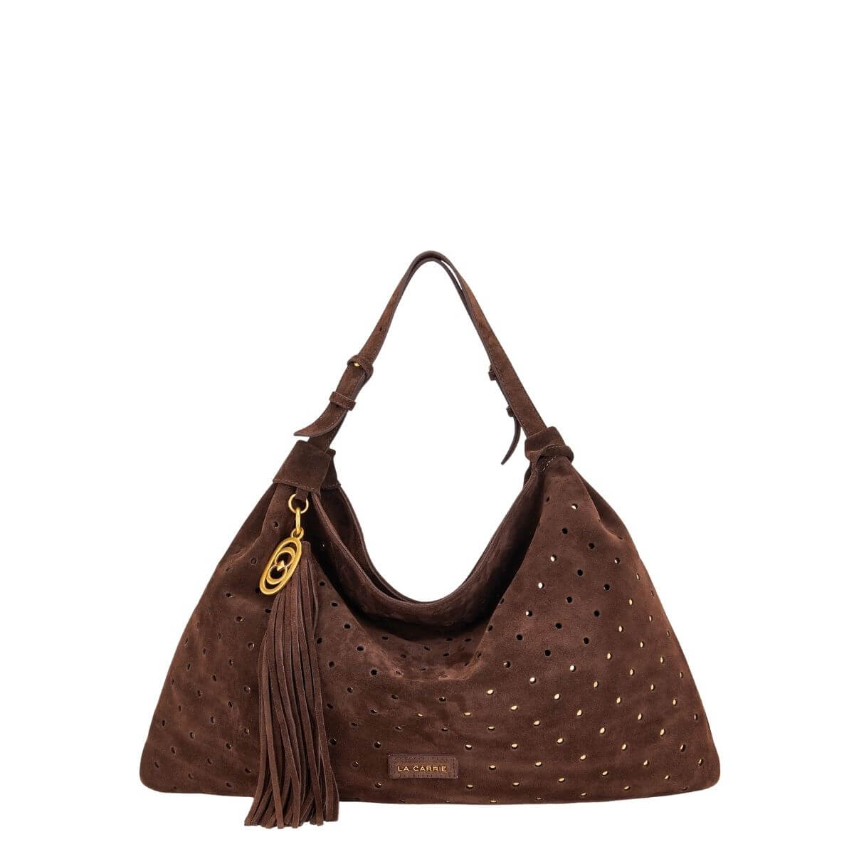 LA CARRIE BORSA A SPALLA 162P-TX-476SUE MARRONE