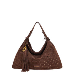 LA CARRIE BORSA A SPALLA 162P-TX-476SUE MARRONE