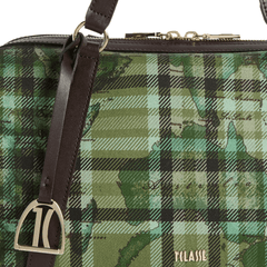 ALVIERO MARTINI 1^ CLASSE BORSA LD44 9894 0609 TARTAN VERDE