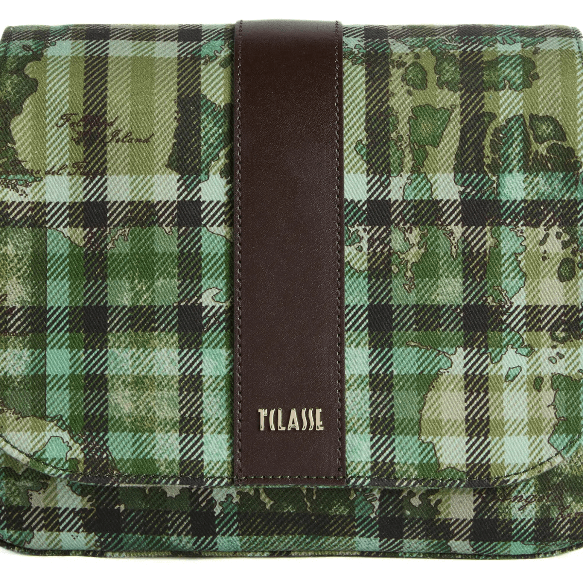ALVIERO MARTINI 1^ CLASSE BORSA LD46 9894 0609 TARTAN VERDE