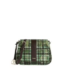 ALVIERO MARTINI 1^ CLASSE BORSA LD46 9894 0609 TARTAN VERDE