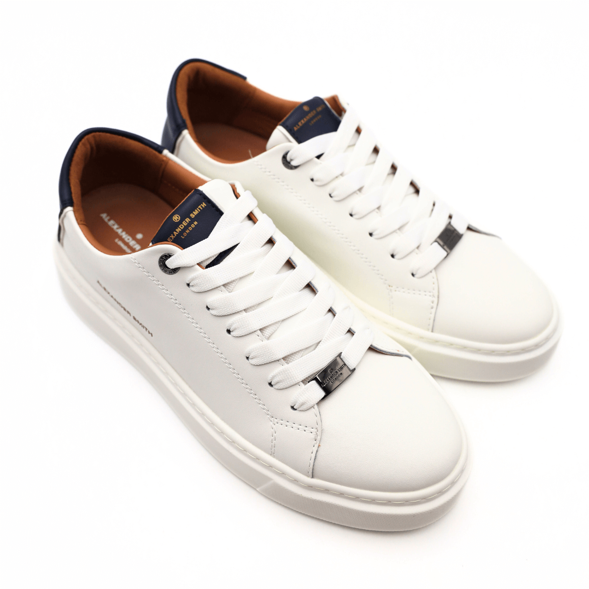 ALEXANDER SMITH SNEAKERS LONDON LDM 9010 WBL BIANCO