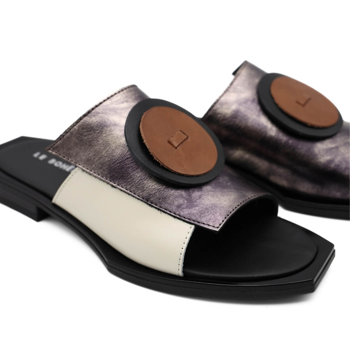 LE BOHÈMIEN CIABATTA SC210 NERO