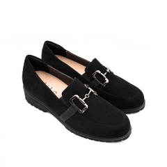 ÈLITE TOMASI MOCASSINO LEANDRA ACCESSORIO NERO