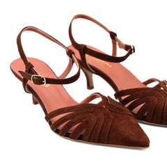 LES: VENUES SLINGBACK 8838R CIOCCOLATO