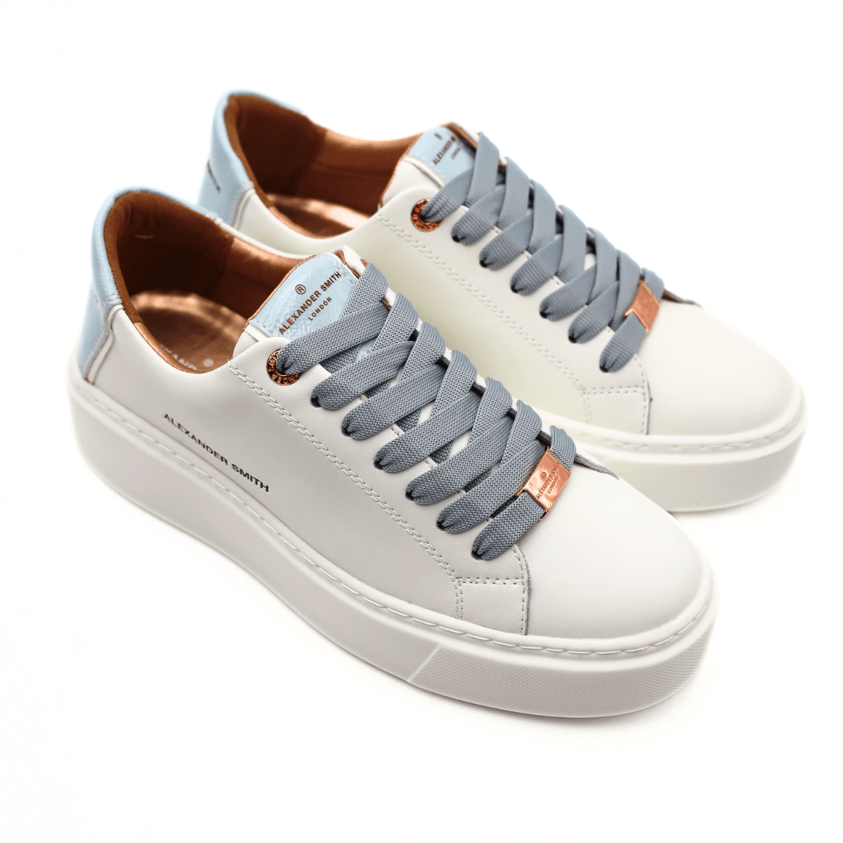 ALEXANDER SMITH SNEAKERS LONDON LHW 8403 WLF BIANCO