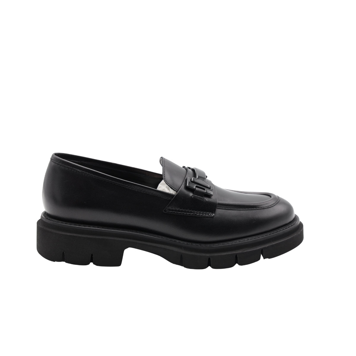 LUCA GROSSI MOCASSINO L413M PELLE NERO