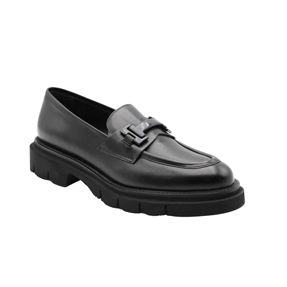 LUCA GROSSI MOCASSINO L413M PELLE NERO