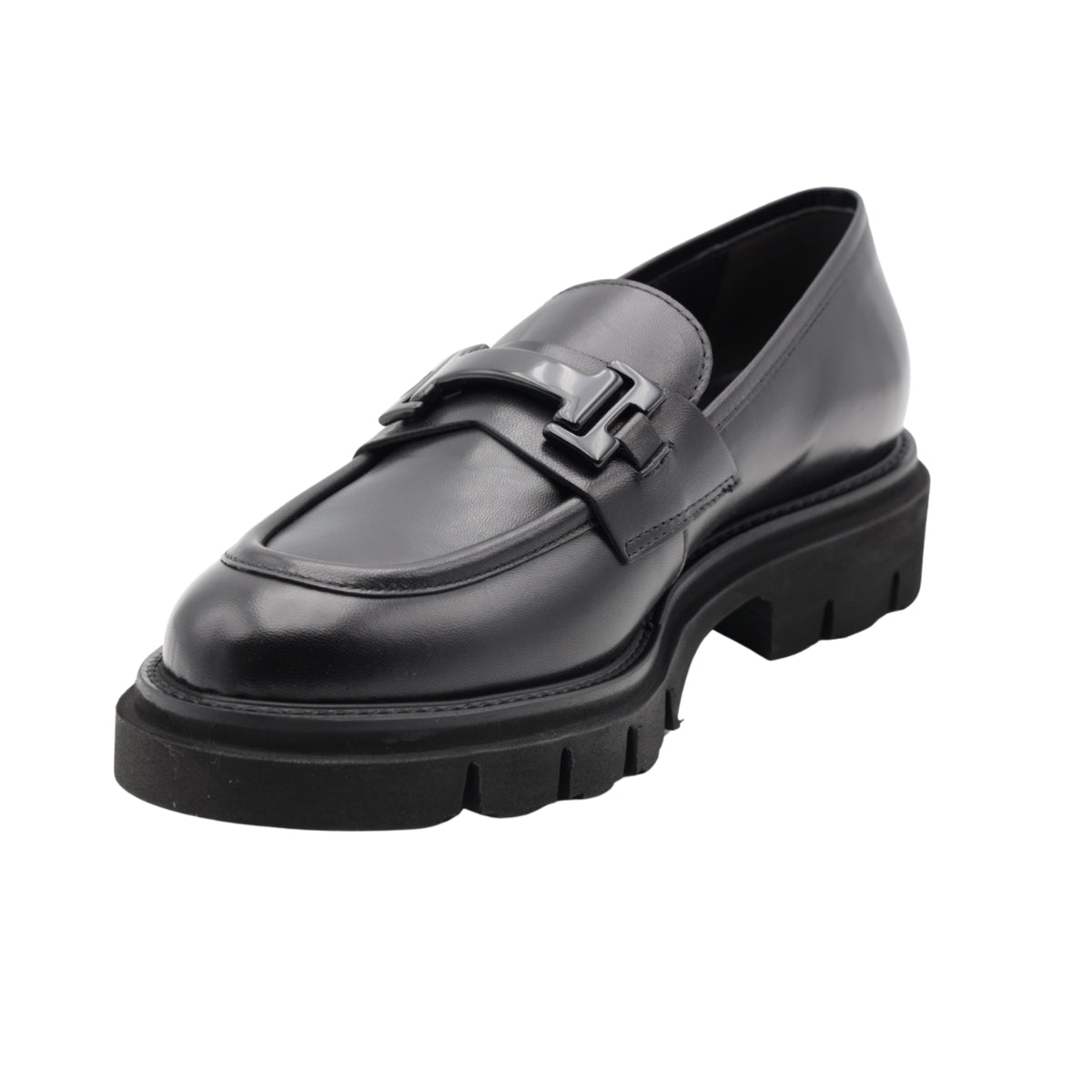 LUCA GROSSI MOCASSINO L413M PELLE NERO