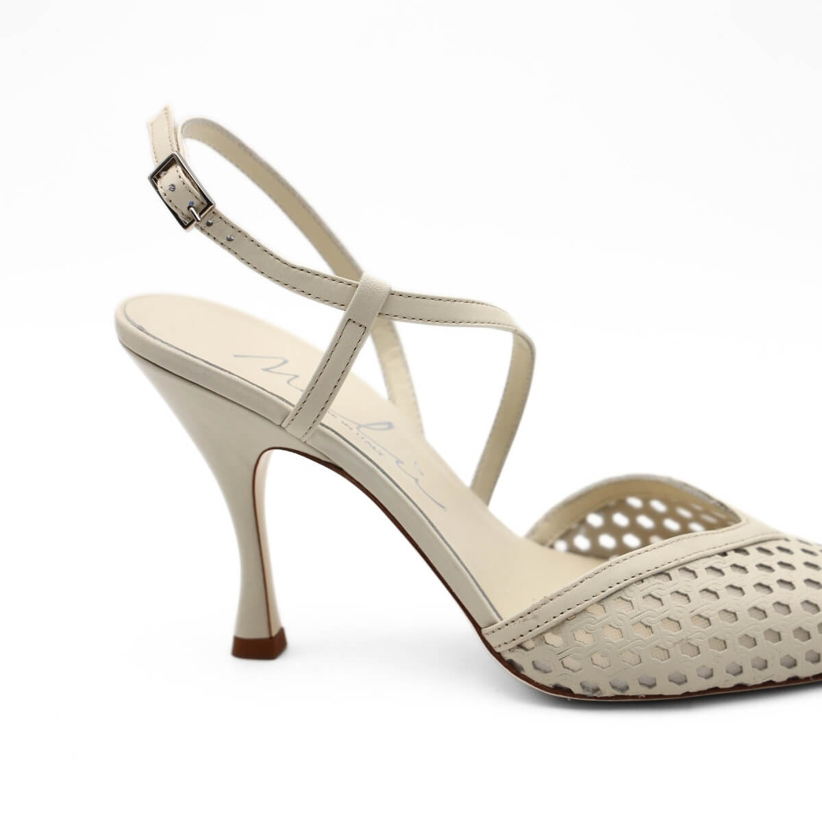 MALÙ SLINGBACK 5809 RETE BIANCA