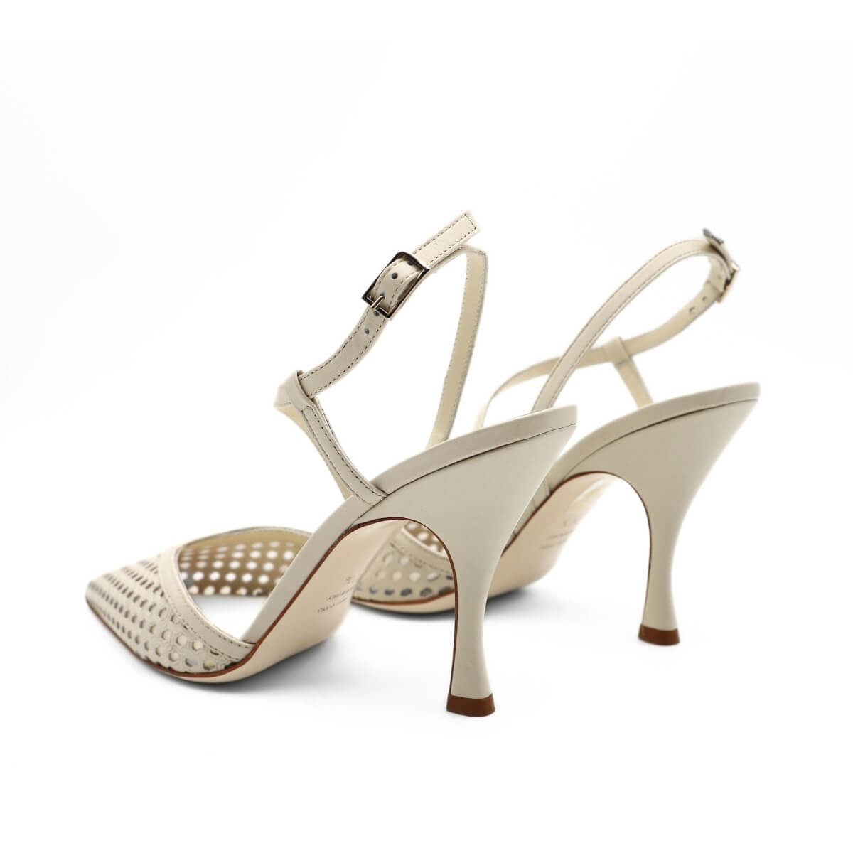 MALÙ SLINGBACK 5809 RETE BIANCA