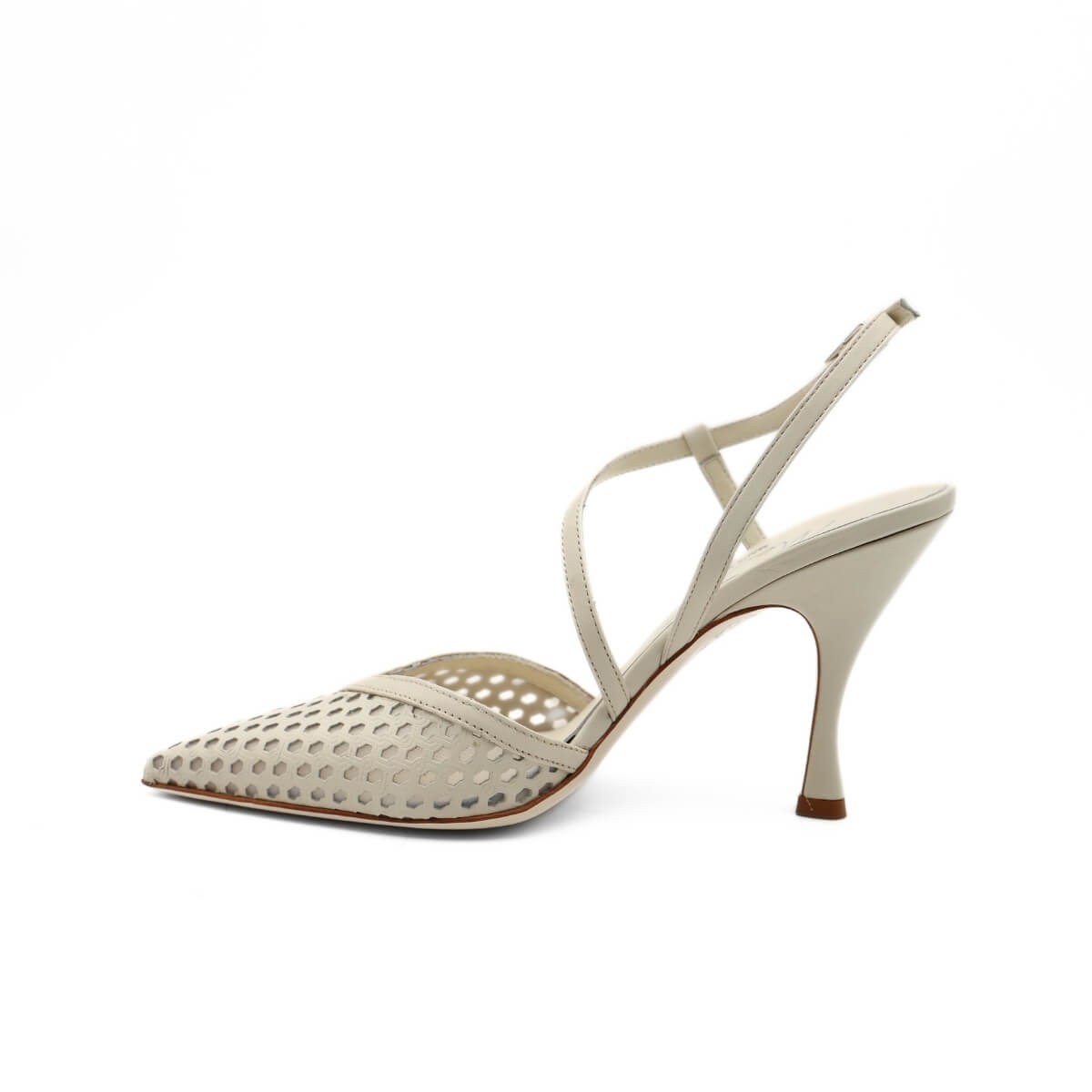 MALÙ SLINGBACK 5809 RETE BIANCA