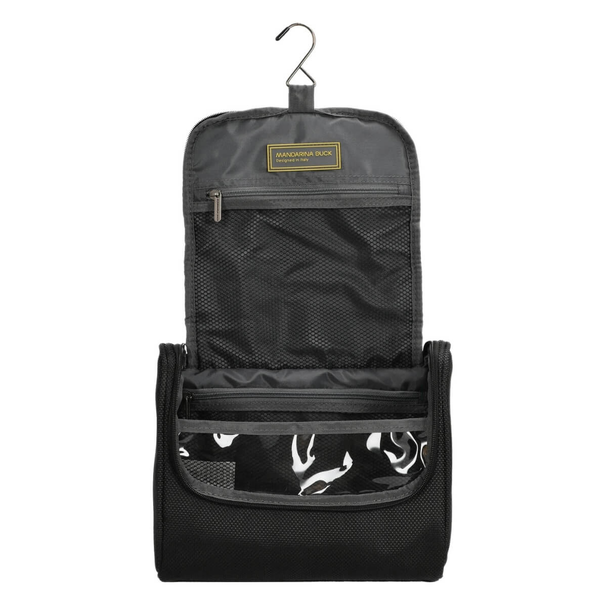 Beauty case Mandarina Duck P10OTN01 nero dal design elegante
