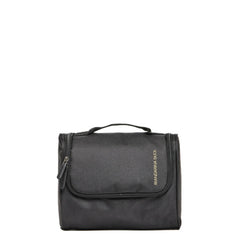 Beauty case Mandarina Duck LOGODUCK+ colore grigio in robusto materiale