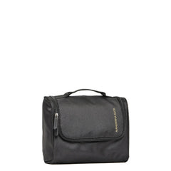 Beauty case Mandarina Duck LOGODUCK+ colore grigio in robusto materiale