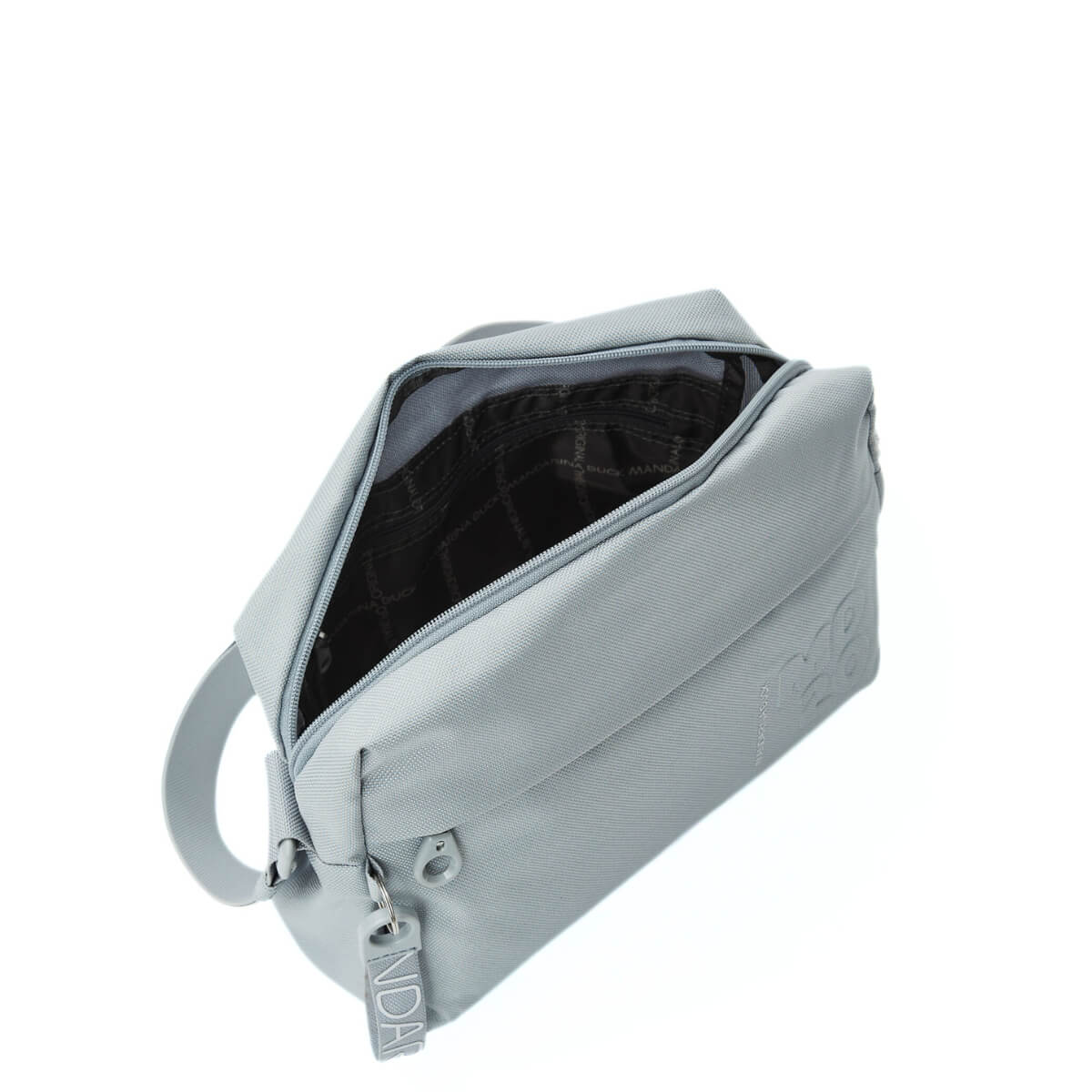 Borsa Mandarina Duck MD20 Crossover colore ghiaccio vista frontale