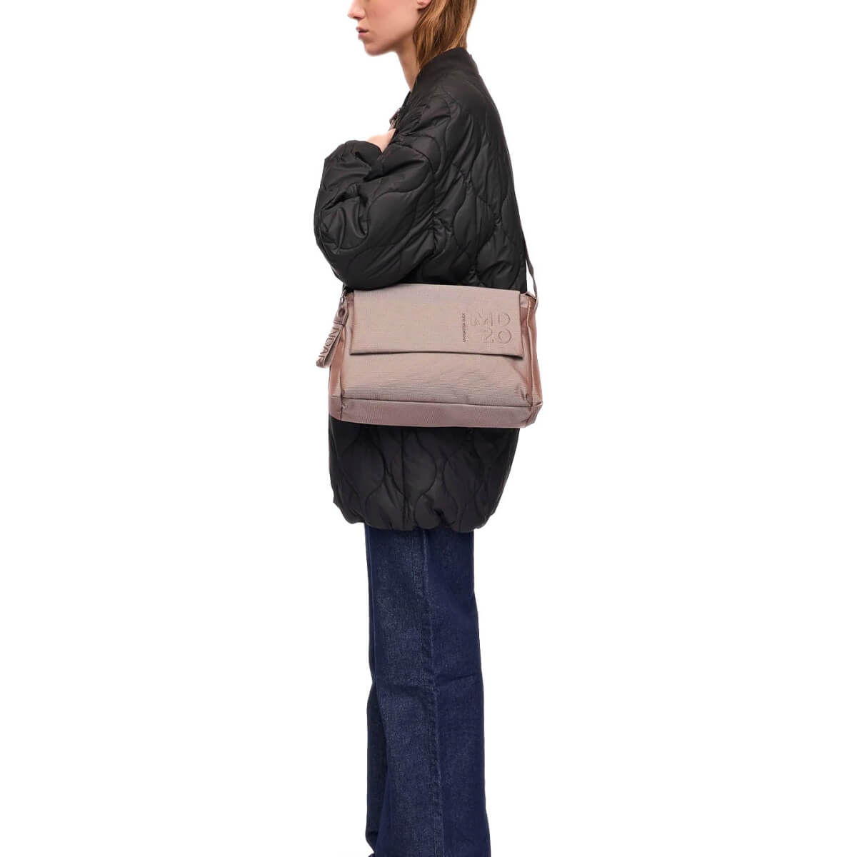MANDARINA DUCK TRACOLLA CON PATTA QMT28 09K TAUPE
