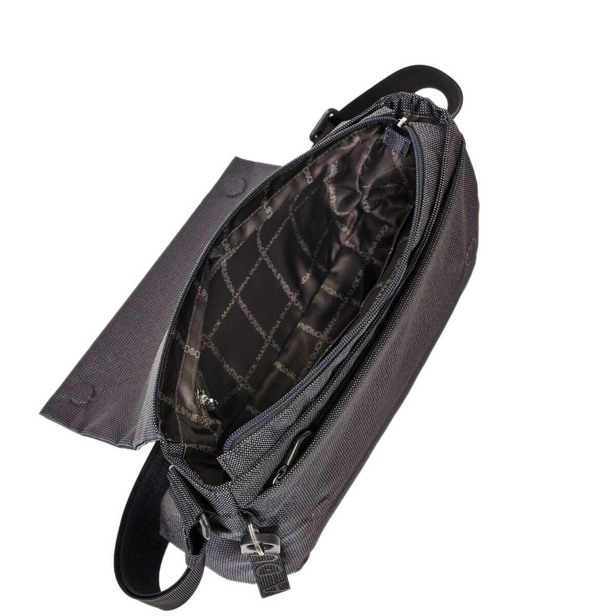 MANDARINA DUCK TRACOLLA CON PATTA QMT28 465 GRIGIO