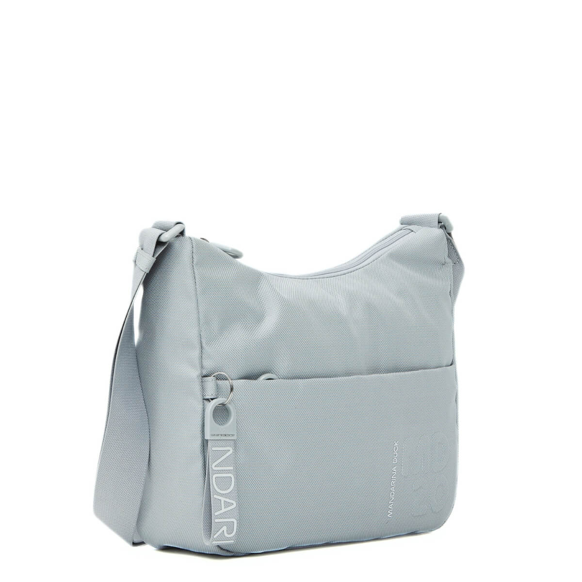 Borsa Mandarina Duck MD20 Hobo colore ghiaccio in poliestere elegante