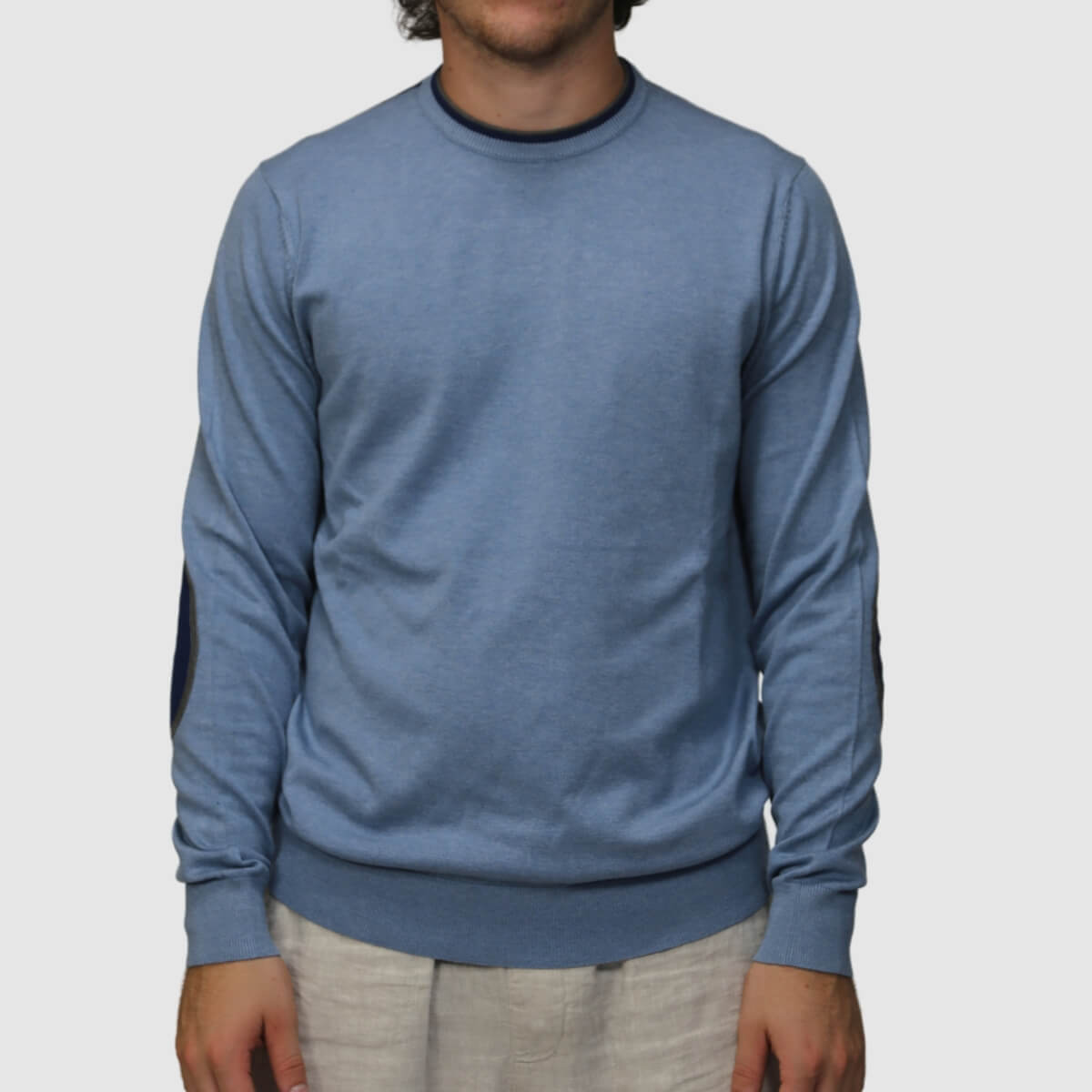 MARKUP MAGLIONE MK20028 AZZURRO