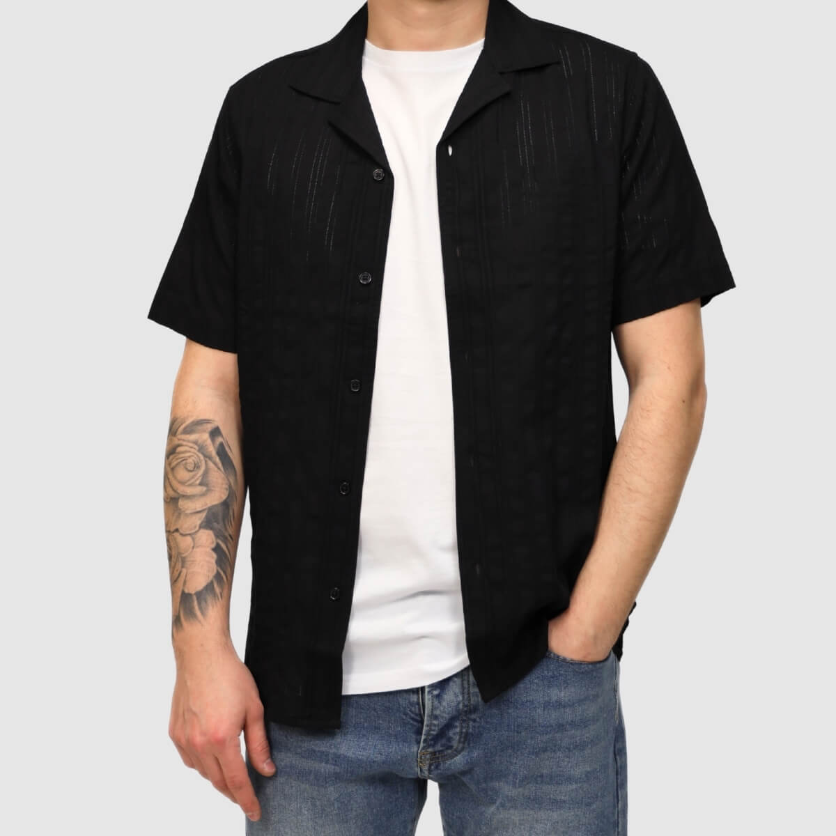 MARKUP CAMICIA MK1930082 NERO