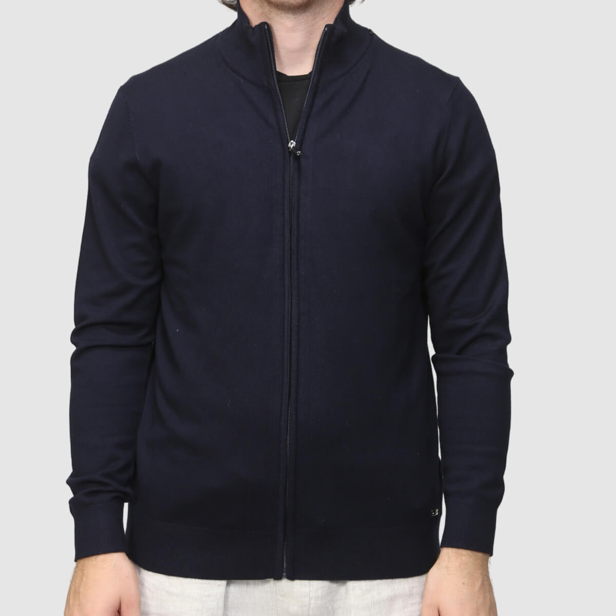 MARKUP MAGLIONE ZIP MK20016 BLU
