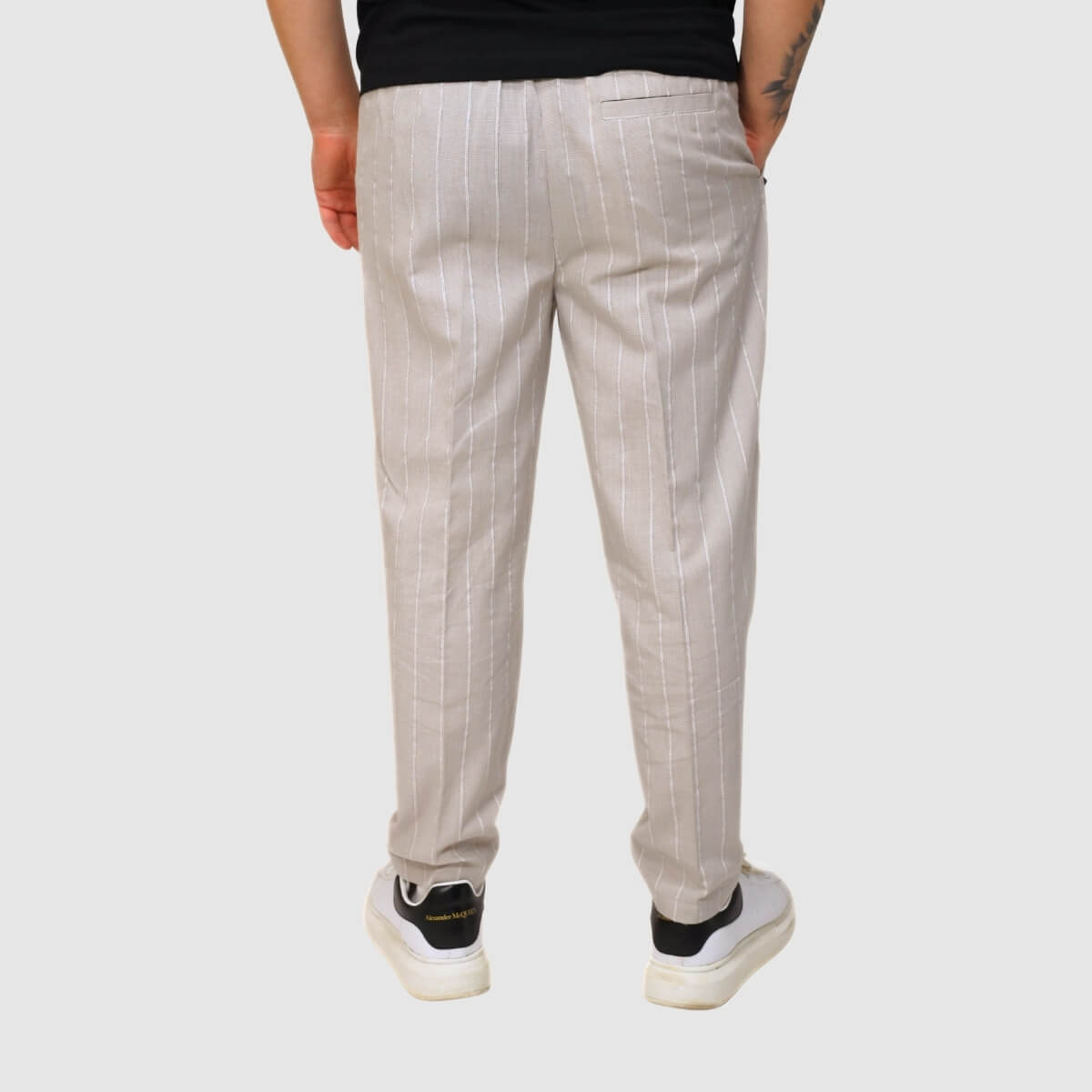 MARKUP PANTALONI MK1950172 GRIGIO A RIGHE