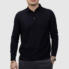 MARKUP POLO MANICA LUNGA MK9900004 BLU