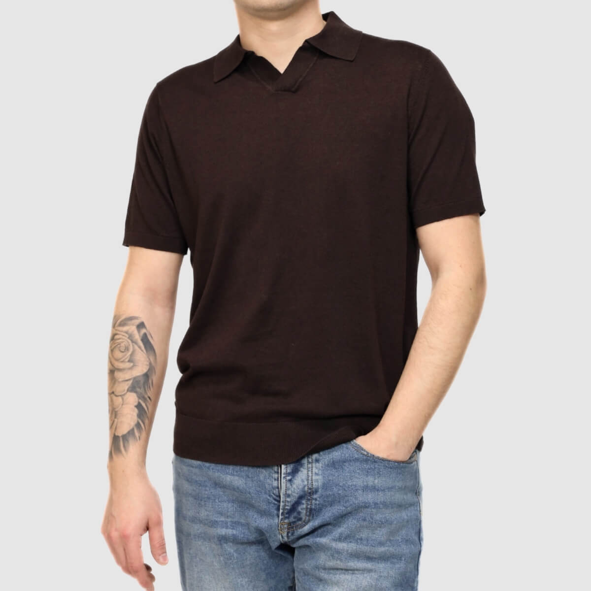 MARKUP POLO MK1900016 MARRONE
