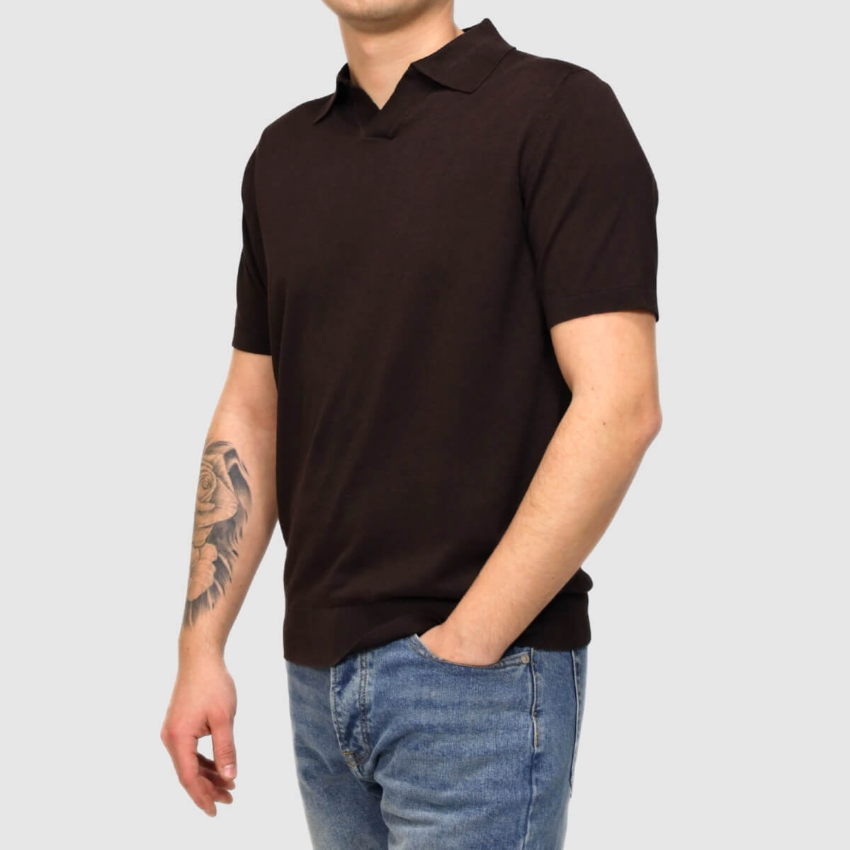 MARKUP POLO MK1900016 MARRONE