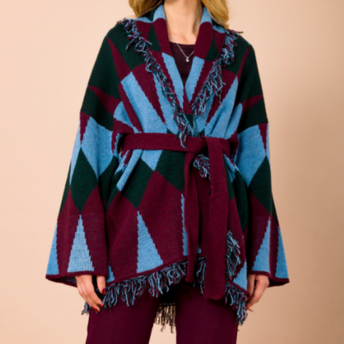 MARYLEY CARDIGAN 856 AZZURRO