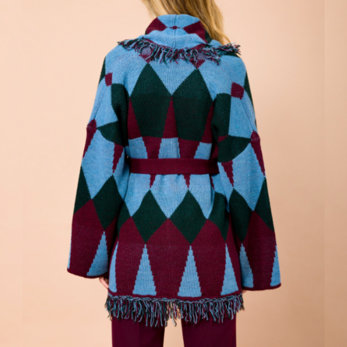 MARYLEY CARDIGAN 856 AZZURRO