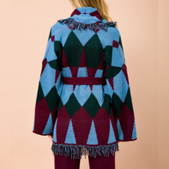 MARYLEY CARDIGAN 856 AZZURRO