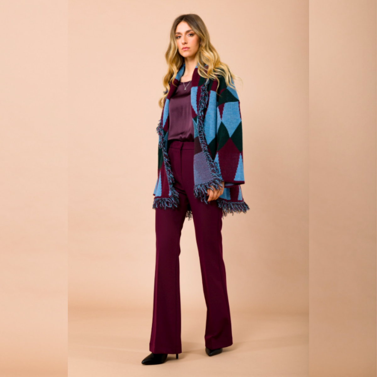 MARYLEY CARDIGAN 856 AZZURRO