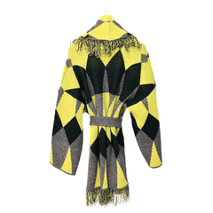 MARYLEY CARDIGAN 856 GRIGIO / GIALLO