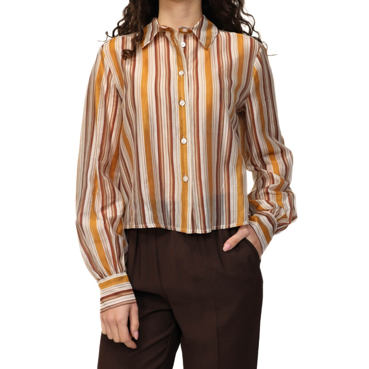 MARYLEY CAMICIA 020 MULTICOLOR A RIGHE
