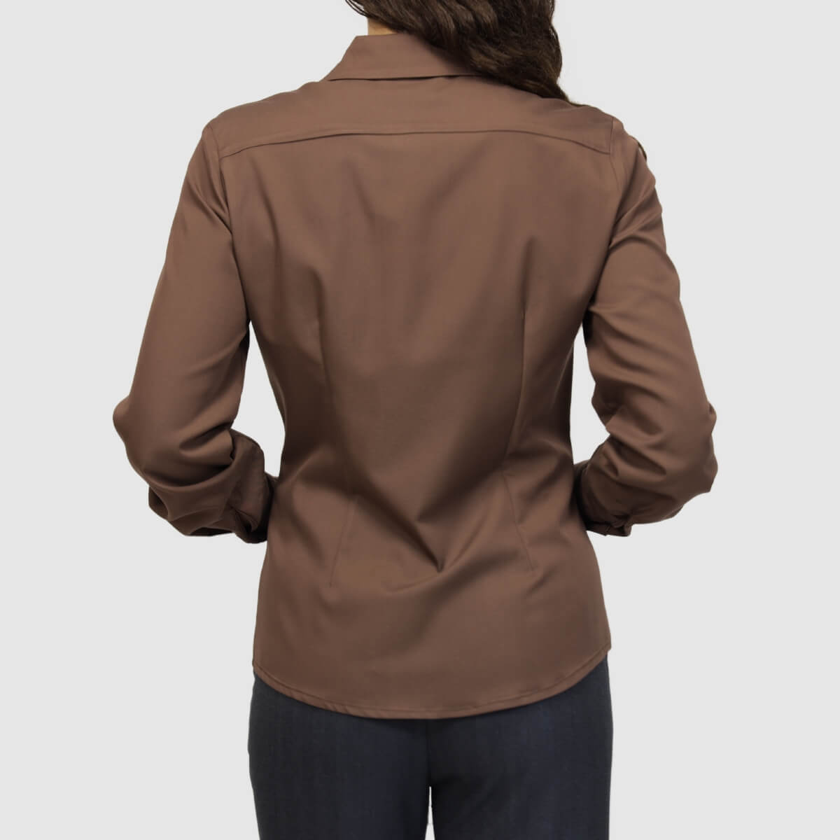 MARYLEY CAMICIA 26IB001 MARRONE